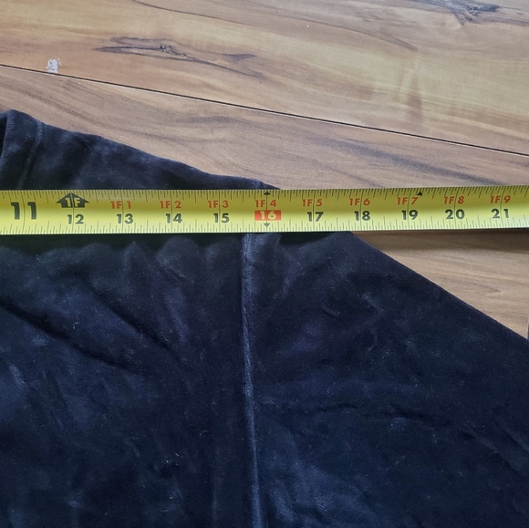 Vintage eddie bauer witchy black velvet dress pockets - Picture 10 of 10